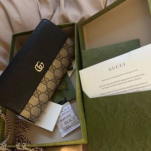 GG MARMONT CHAIN WALLET